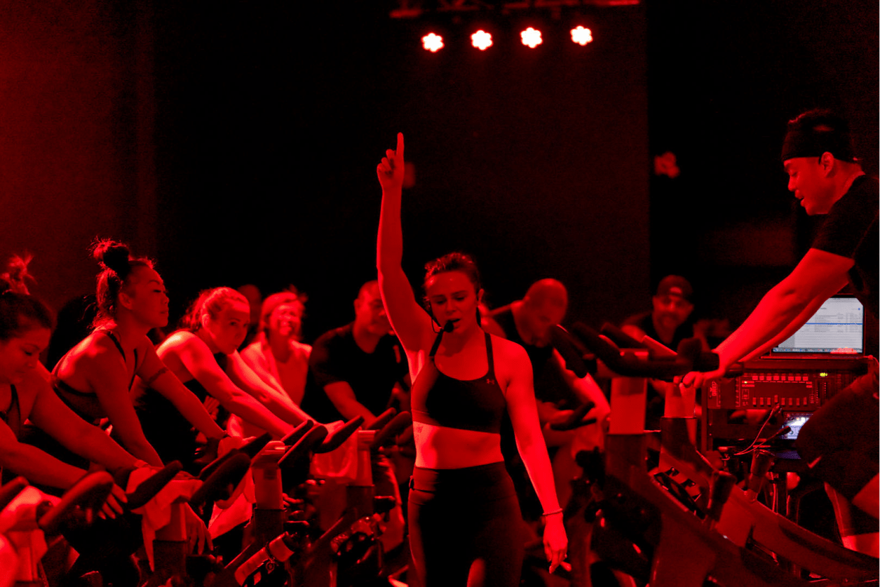 rhythm ride spin class