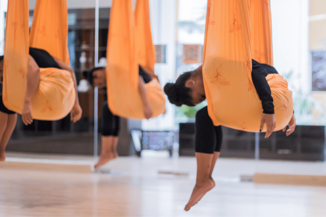 Aerial Yoga Classpass Nyc Blog Dandk