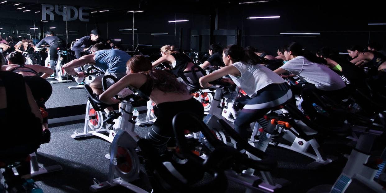 ryde spin class