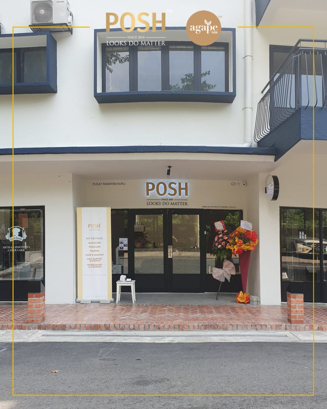 Posh store nail spa