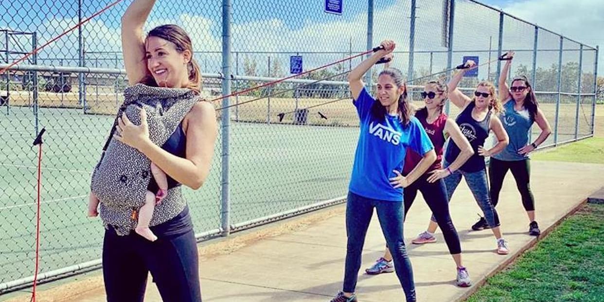 Fit4Mom Ewa Beach Ocean Pointe Little Red Park Read Reviews and Book