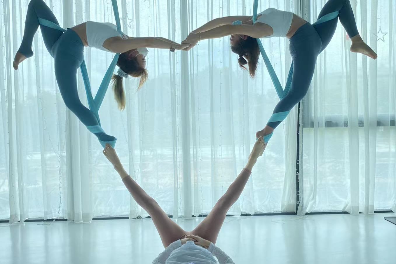 Aerial Fitness (Mandarin only ) I 空瑜塑形 (华文授课） at Aha Dance and Yoga Jurong East Read Reviews