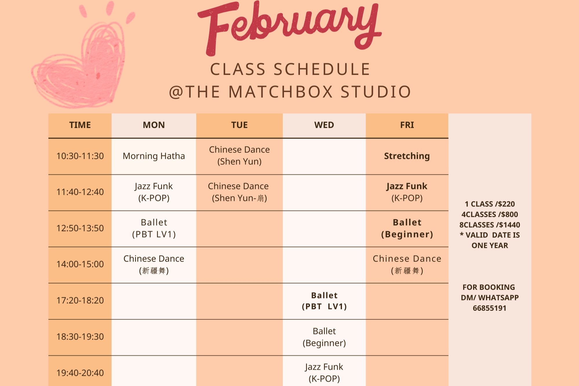 The Matchbox Studio lê avaliações e reserva aulas na ClassPass