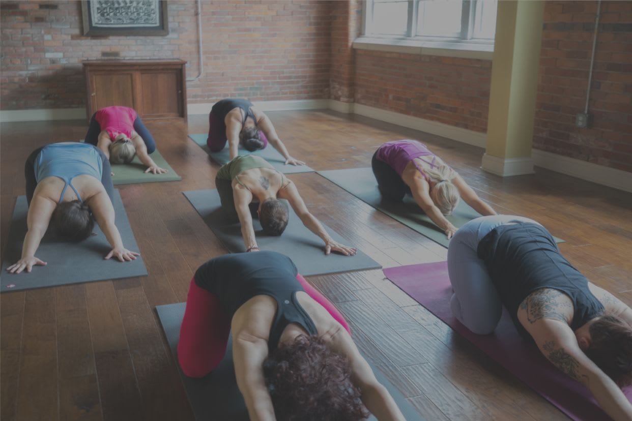 Flow & Go Sliding Scale at East Meets West Yoga Buffalo Foundry