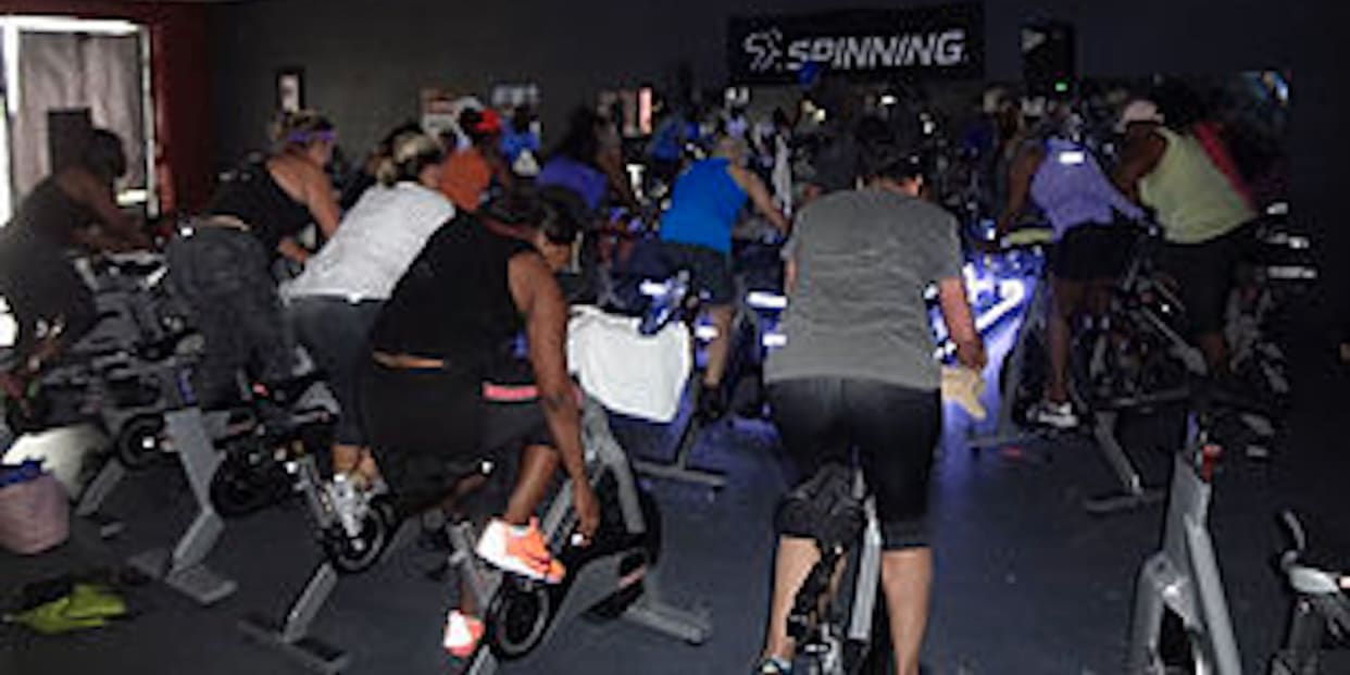 STEP AEROBICS(45 MINUTE STEP CLASS) at Power Cycle and Fitness Studio